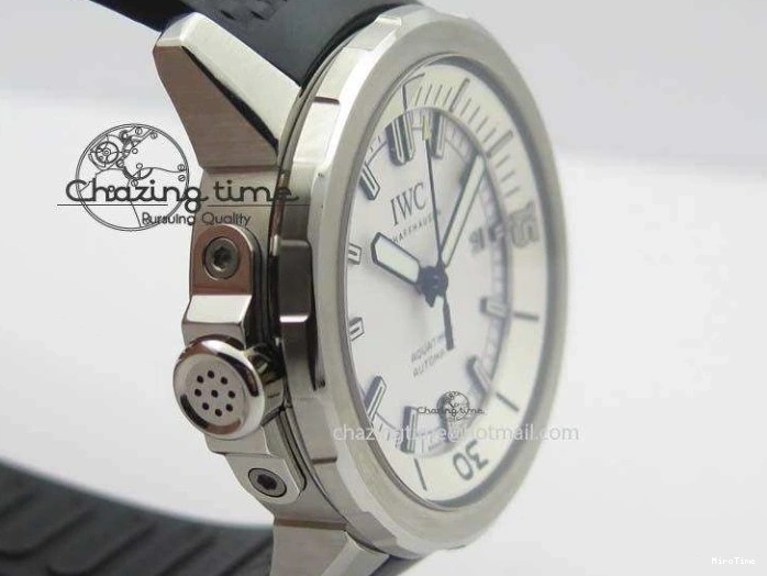 MIROTIME 0501 TechFriendly Aquatimer Automatic SS IW329003 V6F 1:1 Best Edition On Black Rubber Strap MIYOTA 7271
